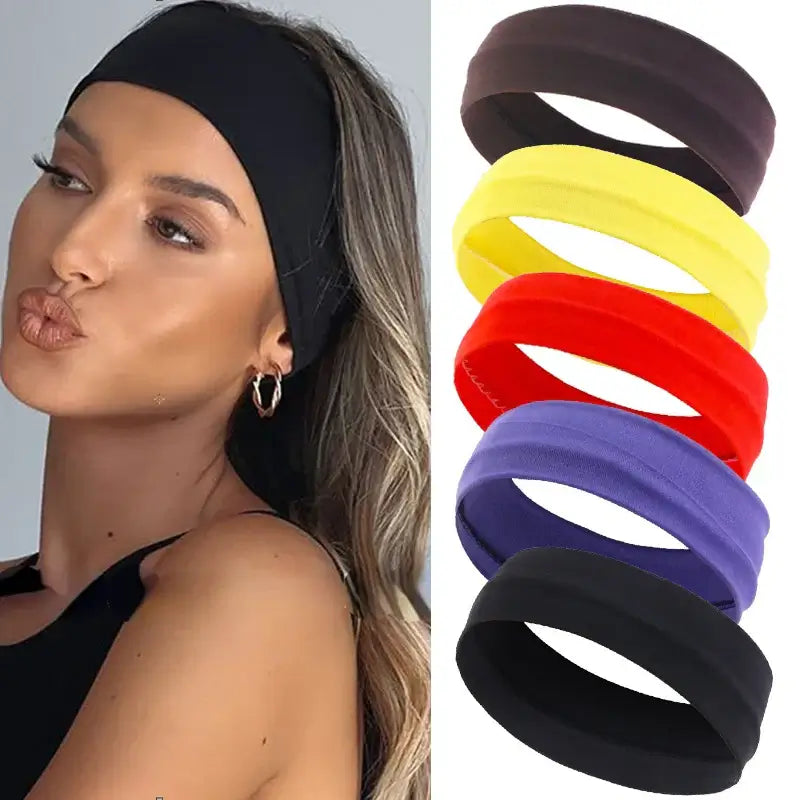 SLEEP HEAD BAND collection featuring vibrant colors and stylish designs, perfect for comfort while sleeping.