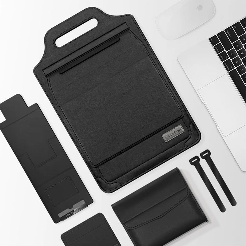 Portable 4-in-1 Laptop Workstation — Laptop Stand + Protective Carry Bag + Mouse Pad + Phone Stand