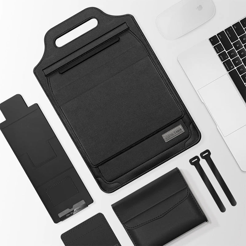 Portable 4-in-1 Laptop Workstation — Laptop Stand + Protective Carry Bag + Mouse Pad + Phone Stand
