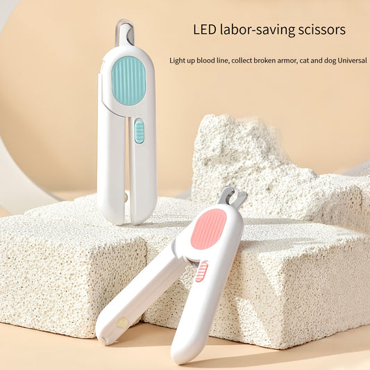 Pet Nail Trimmers With LED Light