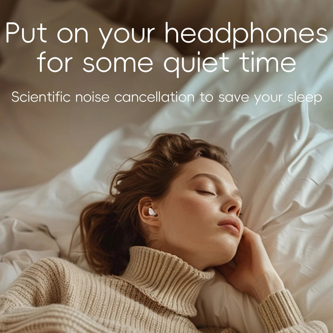 Ear Buds Sleep Headphone Sleep Earbuds for Side Sleepers Wireless Bluetooth 5.4 Mini Invisible Ultra-light Comfortable Earphones